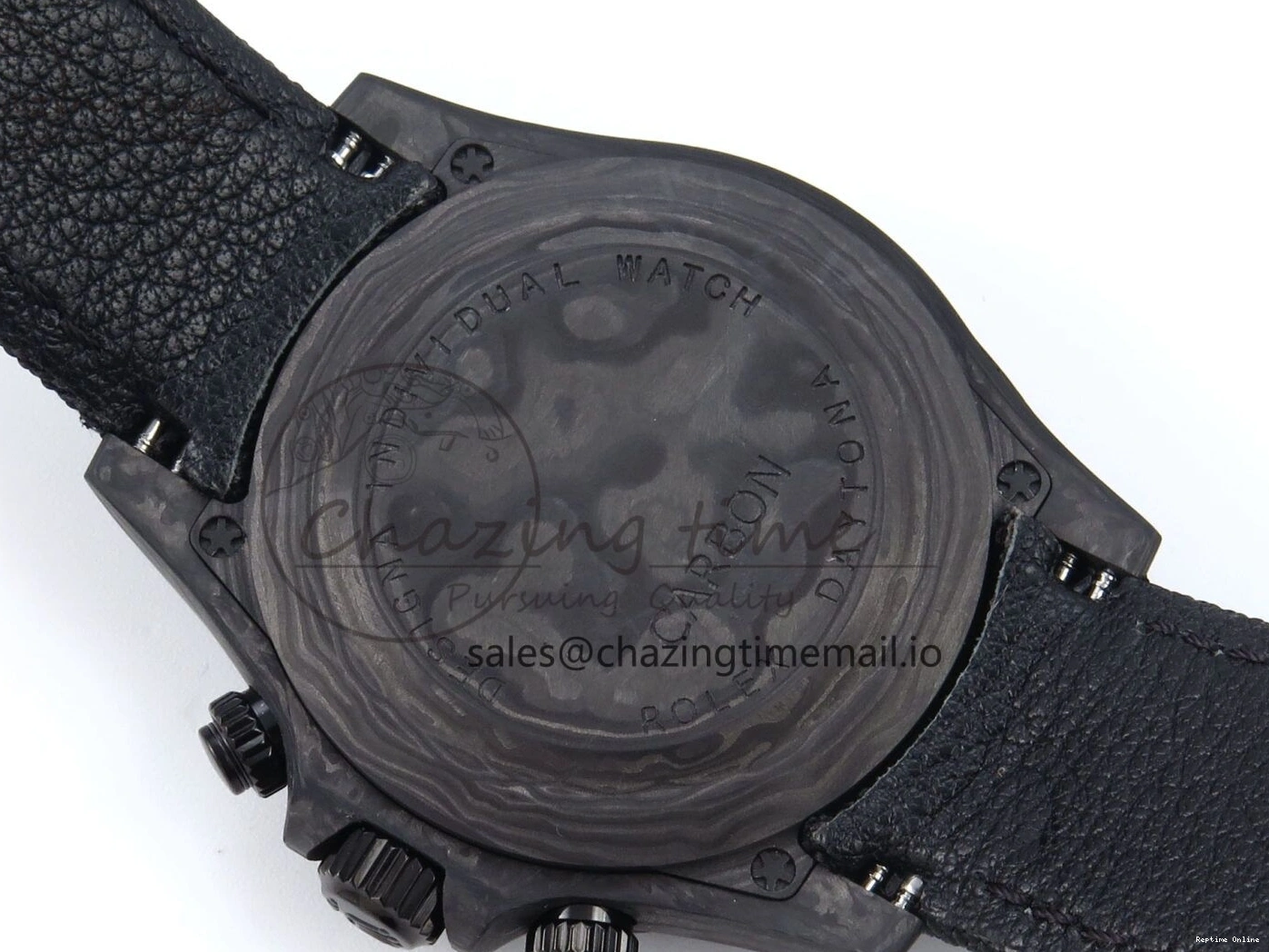 0119 Bright Daytona Diw 40mm N6F 1:1 Best Edition Gray Skeleton Dial Black Nylon Strap DD 892